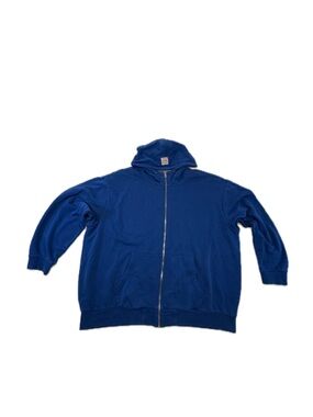 Levi's Workwear Thermal Lined Full Zip Hoodie Royal Blue Men's XL A5824-0003